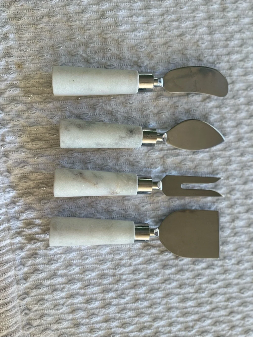 4 piece cheese knife set
